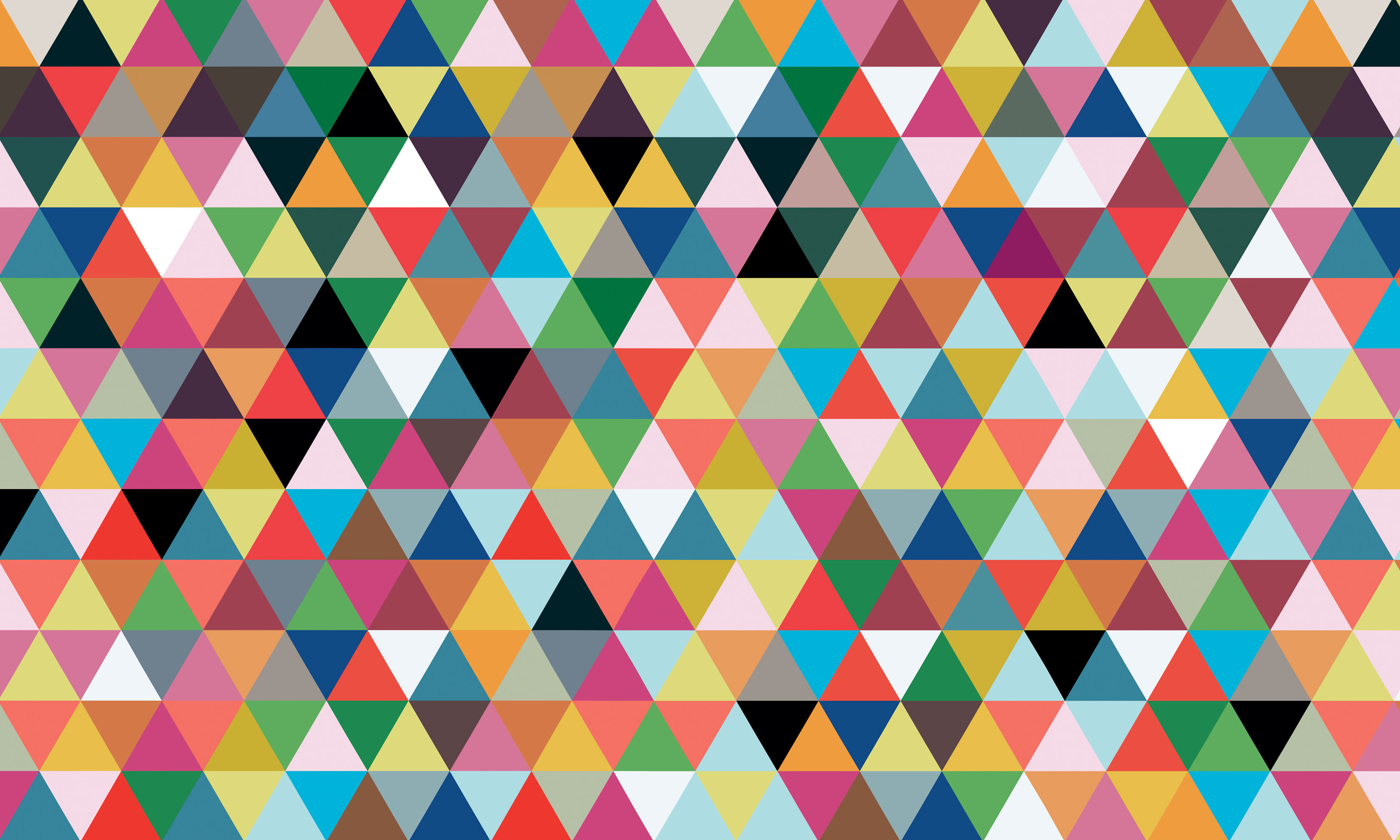 Triangle Geometric Pattern Wallpaper