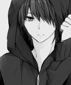 anime guys in hoodies