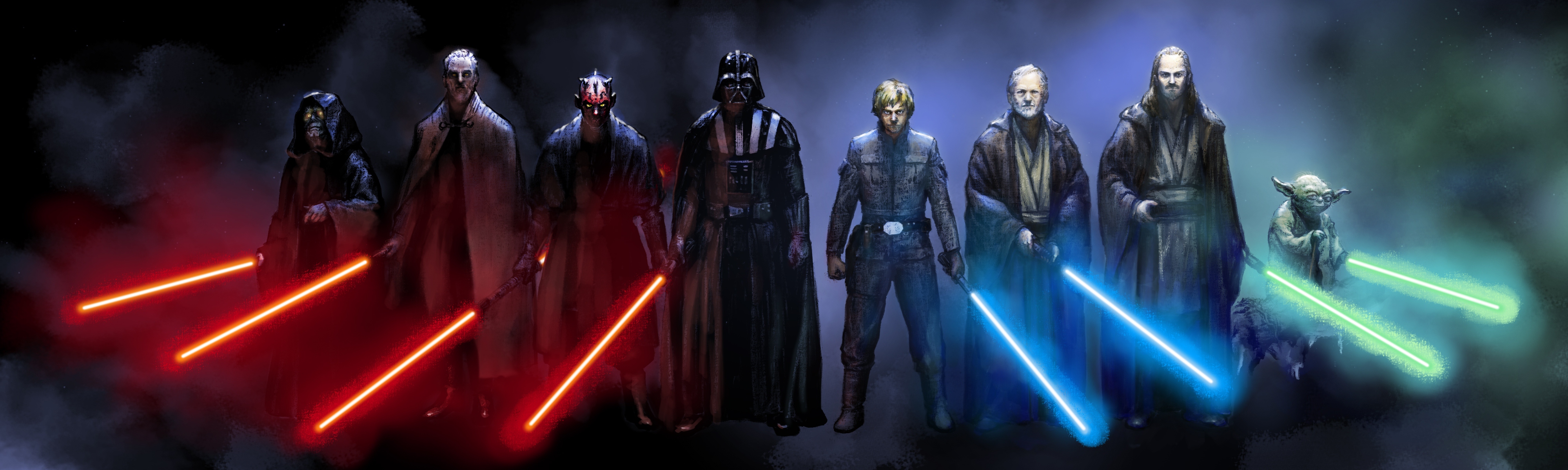 Star Wars Jedi Vs Sith Wallpapers | The Art Mad Wallpapers