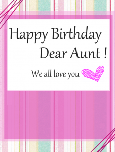Happy Birthday Aunt | The Art Mad Wallpapers Happy Birthday Aunt | The Art Mad Wallpapers